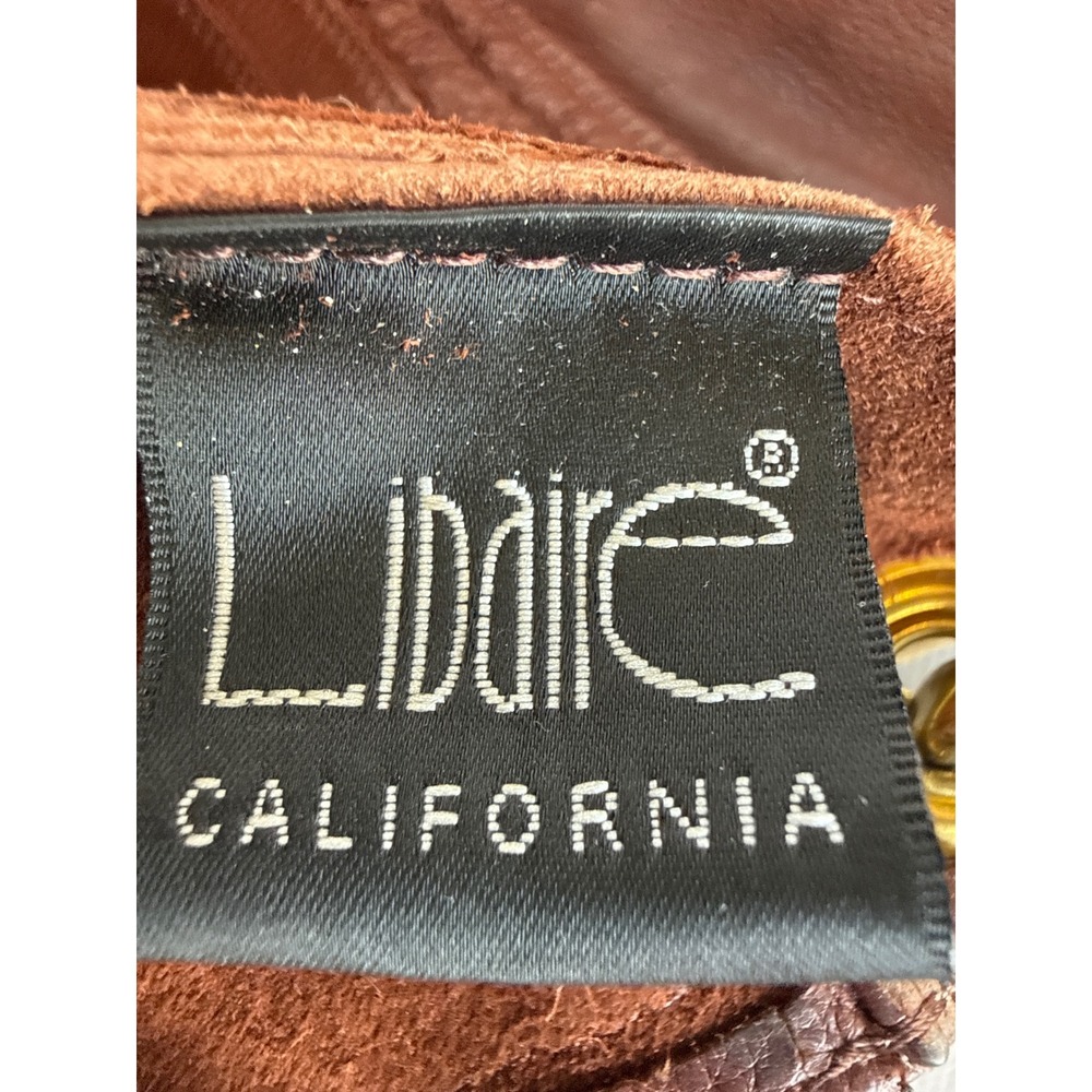 Libaire Classic East West Brown Petite Flap Card Organizer Purse Crossbody Bag - Picture 10 of 12